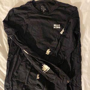 Billabong Black Long Sleeve Tee